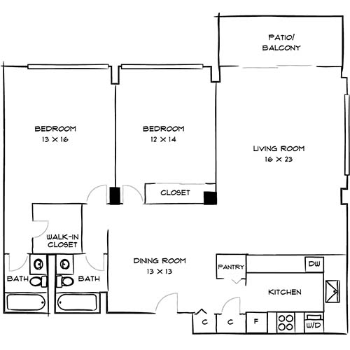 Floor Plan Diagram